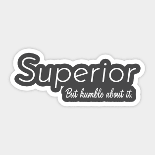 Superior Sticker